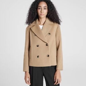 a new day Women's Classic Camel Peacoat